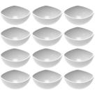 12 Potes de Sobremesa Doces Branco Avulso 265ml Plástico Trio Crippa Tigela Unitária 12 Potes de Sobremesa Doces Branco Avulso 265ml Plástico Trio Crippa Tigela Unitária