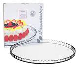 12 Prato Para Bolo Sobremesas Maxi Patisserie Em Vidro
