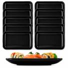 12 Pratos Oriental Petisqueira Travessa Restaurante Japones 19cm