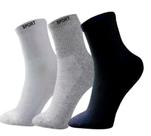 12 prs Meia CANO MÉDIO 70% Algodão N 37a44 Masculina Adulto meias Sport
