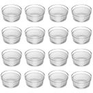 12 Ramequins de Vidro Lyor 90ml Porta Molho Petiscos Temperos em Relevo 12 Ramequins de Vidro Lyor 90ml Porta Molho Petiscos Temperos em Relevo