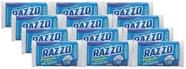 12 Sabão Em Pedra Pão Razzo Glicerinado Multiuso Azul 180g 12 Sabão Em Pedra Pão Razzo Glicerinado Multiuso Azul 180g