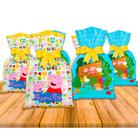 12 Sacolas surpresa Lembrancinhas PEPPA PIG decoração festa