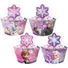 12 Saias para Cupcake com Enfeite Festa Frozen Regina Festas - Inspire sua Festa