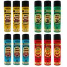 12 Silicone Aerossol Perfumado Misto 400ml 200g