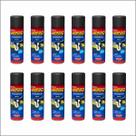 12 Spray Borracha Líquida Multiuso Impermeabilizante Vedação Preto 12 Spray Borracha Líquida Multiuso Impermeabilizante Vedação Preto