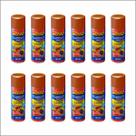 12 Spray Borracha Líquida Multiuso Impermeabilizante Vedação Terracota Marrom 12 Spray Borracha Líquida Multiuso Impermeabilizante Vedação Terracota Marrom