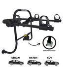 12 - Suporte para bike Transbike para 2 bicicletas Preto com Espuma Sedan Hatch MTB Speed 12 - Suporte para bike Transbike para 2 bicicletas Preto com Espuma Sedan Hatch MTB Speed