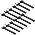 12 SUPORTES REFLETOR BASE RETA BRAÇO 20 cm 12 Cjts