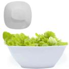 12 Tigelas Bowl Saladeira Quadrada 1500ml em Melamina 1,5L 12 Tigelas Bowl Saladeira Quadrada 1500ml em Melamina 1,5L