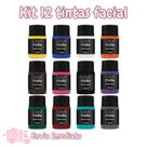 12 Tintas Facial 35ml Colormake (Todas as Cores)