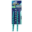 12 Un Aparelho De Barbear Gillette Ultragrip Móvel 2 Lâminas