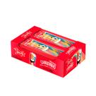 12 Un Regaliz Canudinho Colorido Morango Cítrico 15g, Bala, Doce