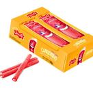 12 Un Regaliz Canudinho Morango Cítrico15g, Bala, Doce