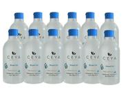 12 Unid. Álcool em Gel Higienizante Ceya Biocosmética 500ml 70% GL 70% INPM