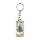 12 Unid Chaveiro Nossa Senhora Aparecida Retro Retangular - Duzia