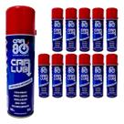 12 Unidades Lubrificante Spray 300ml Antiferrugem