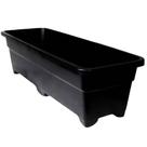12 Vasos Plastico Jardineiras Floreira Grande Horta De 15 Litros 60 Centimetros