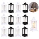 12 Velas Eletrônica Decorativa Lamparina Luz Ambiente Casa