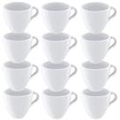 12 Xícaras Expresso Tramontina Paola em Porcelana Branca 95 ml 96600126 12 Xícaras Expresso Tramontina Paola em Porcelana Branca 95 ml 96600126