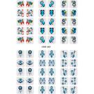 120 Adesivos 3d para unha OLHO GREGO COD S-2 120 Adesivos 3d para unha OLHO GREGO COD S-2