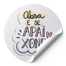 120 Etiquetas Redondas Adesivas Auto Colante Abra E Se Apaixone Modelo AD48 120 Etiquetas Redondas Adesivas Auto Colante Abra E Se Apaixone Modelo AD48