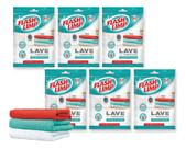 120 Lenço Antimancha Lave Roupa Colorida Sem Manchar Flash Limp