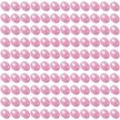 120 Ovos de Páscoa de Plástico Rosa 6 x 4,5 cm