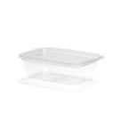 120un Pote Retangular com Lacre 750ml G736 Transparente Galvanotek 120un Pote Retangular com Lacre 750ml G736 Transparente Galvanotek