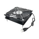 120x120x25mm 80x80x25mm 12V USB Power Cooling Case Fan para receptor DVR Xbox TV Box Router