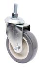 (12pçs) Rodizio Girat. Rosca Parafuso 4pol. R412 Bp Pvc Anti Risco 65kg P/ Roda