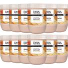 12UN Esfoliante Media Abrasão Apricot 650g D'agua Natural