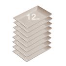 12un Petisqueira travessa Retangular 28cm Bege