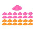 12x Chapéu Chines Cone 19cm Mini Treino Esporte Funcional COLORIDO