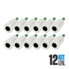 12x Rolo Filme Plástico Stretch 10cm x 120m Com Cabo Aplicador Giratório