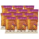 12x Snack Assado Caramelitas Zaytas Protein Pacote 35g -