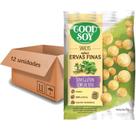 12X Snacks De Soja Goodsoy Sabor Ervas Finas 25G