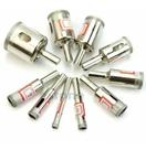 13 Brocas Diamantadas 6 A 30 Mm Vidros Marmore Piso Azulejo