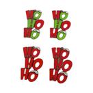 13 peças pingente acrílico de Natal HO, brincos para fazer joias DIY, colar, chaveiro, acessórios