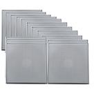 14 Caixa Leson Quadrada Branca Embutir Gesso Som Ambiente 70w