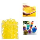1400 Bolinhas Orbeez Amarelo Gel Festa Cresce Na Água Vaso