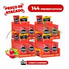 144 Preservativo Camisinha Prudence Sabor Morango Preço de Atacado