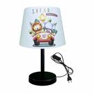 1483-prt-abajur luminaria infantil 15x20 safari jipe