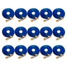 15 Cabos RCA Luxo 5 Metros 5 mm espessura Plug Banhado a Ouro Dupla Blindagem