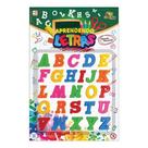 15 Cartela De Letras De Forma Com 26 Pcs Educativo Pedagogico