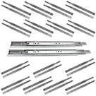 15 Corrediças Trilho Telescop Soft Closing 450x45mm Abraplac