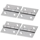 15 Dobradiça Inox AISI 304 38x34mm Com Pino Fixo Reforçada 15 Dobradiça Inox AISI 304 38x34mm Com Pino Fixo Reforçada