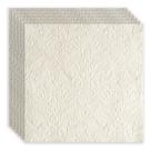 15 Guardanapos Para Decoupage Ambiente Elegance Pearl White