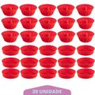 15 Kit Forma Espiral + Forma Redonda Sortida Pudim Silicone