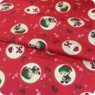15 Metros Tecido Estampado Natal Toalha de Mesa Leve Enfeite